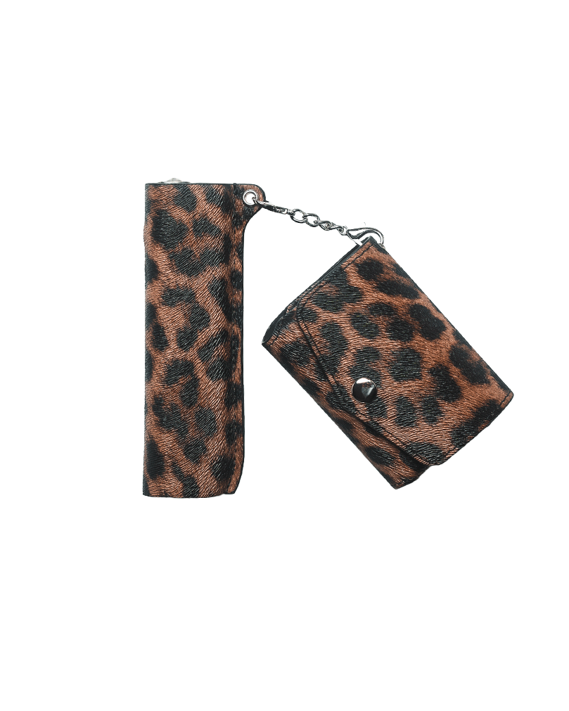 LEOPARD BROWN ONE HOLDER
