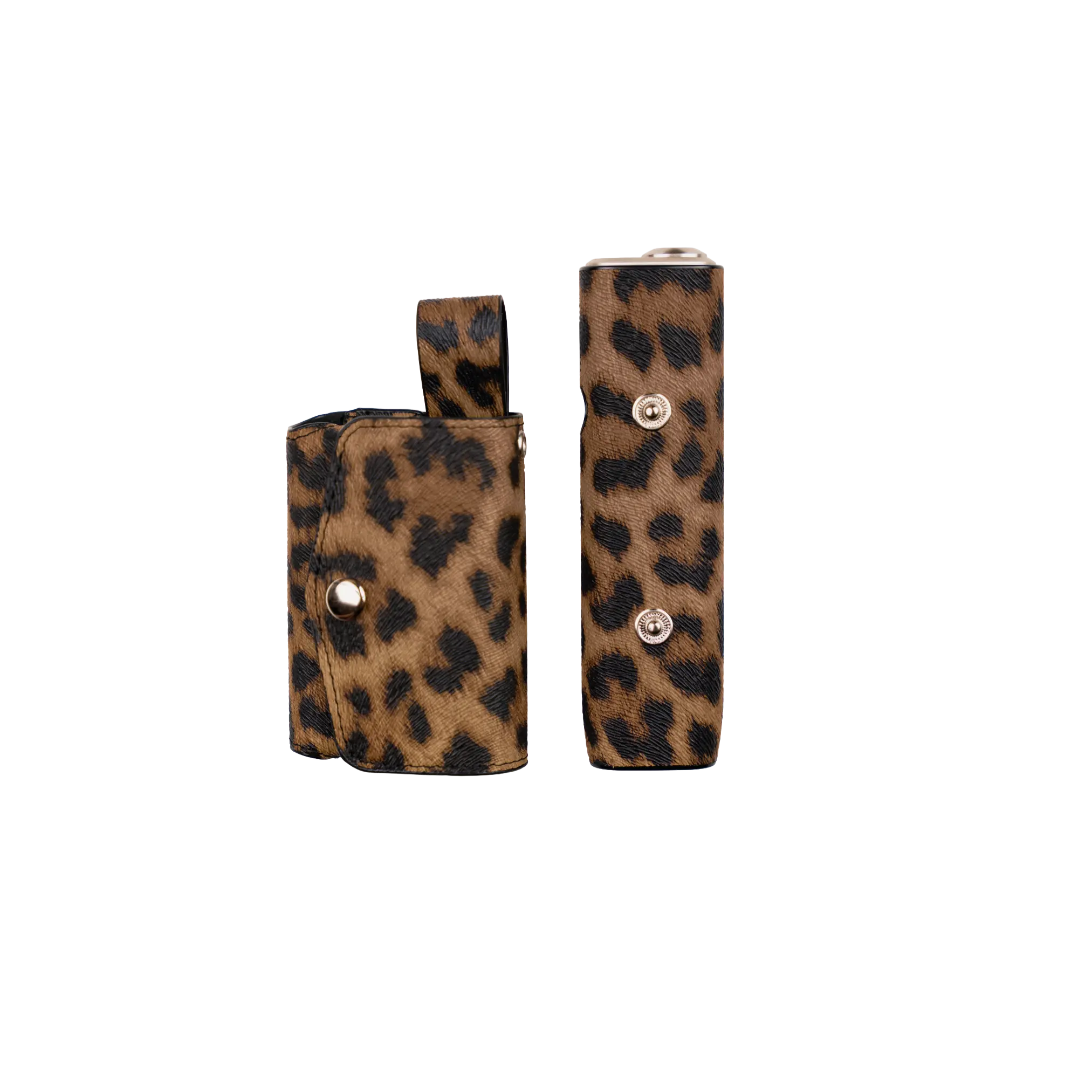 iluma one holder set leopard brown