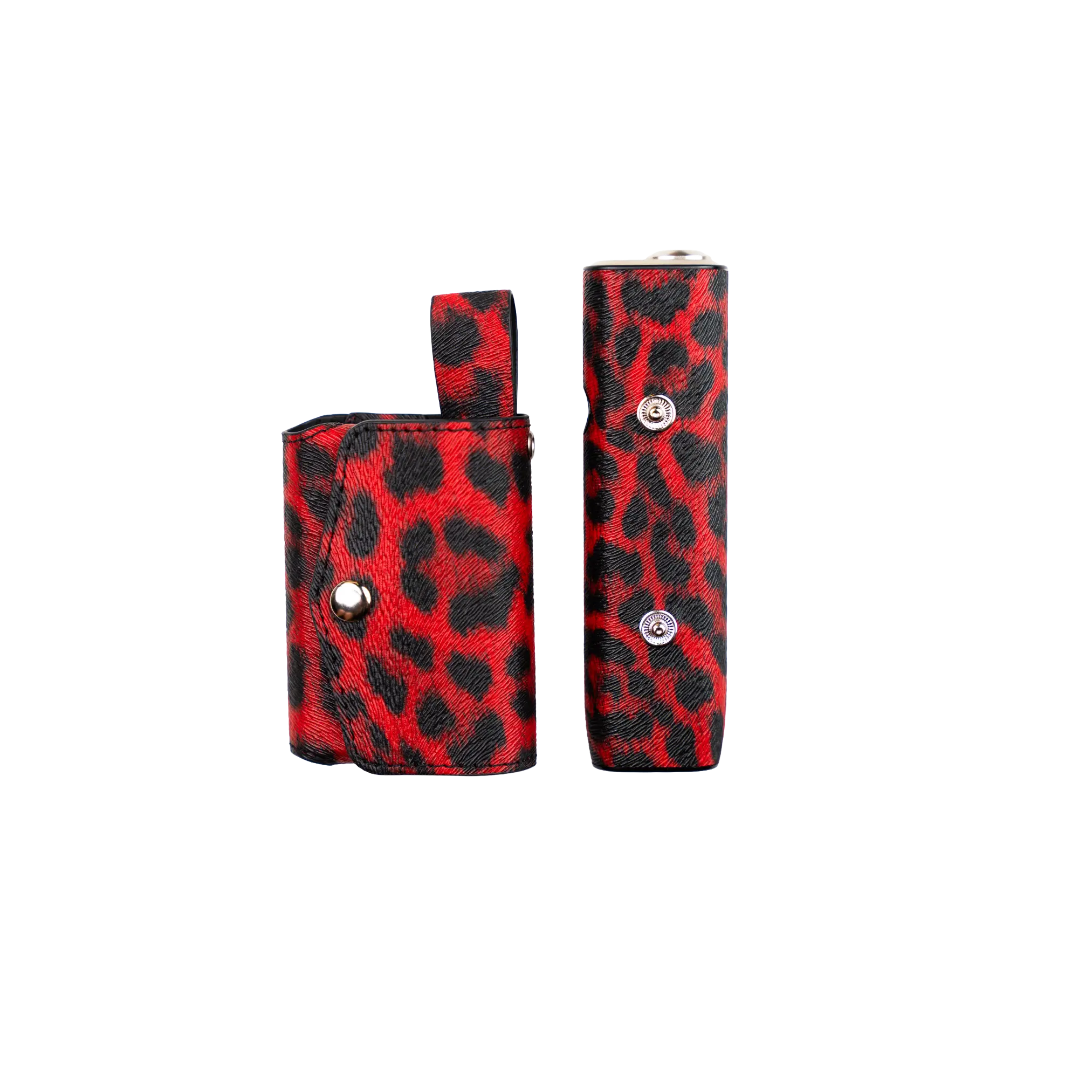 iluma one holder set leopard red