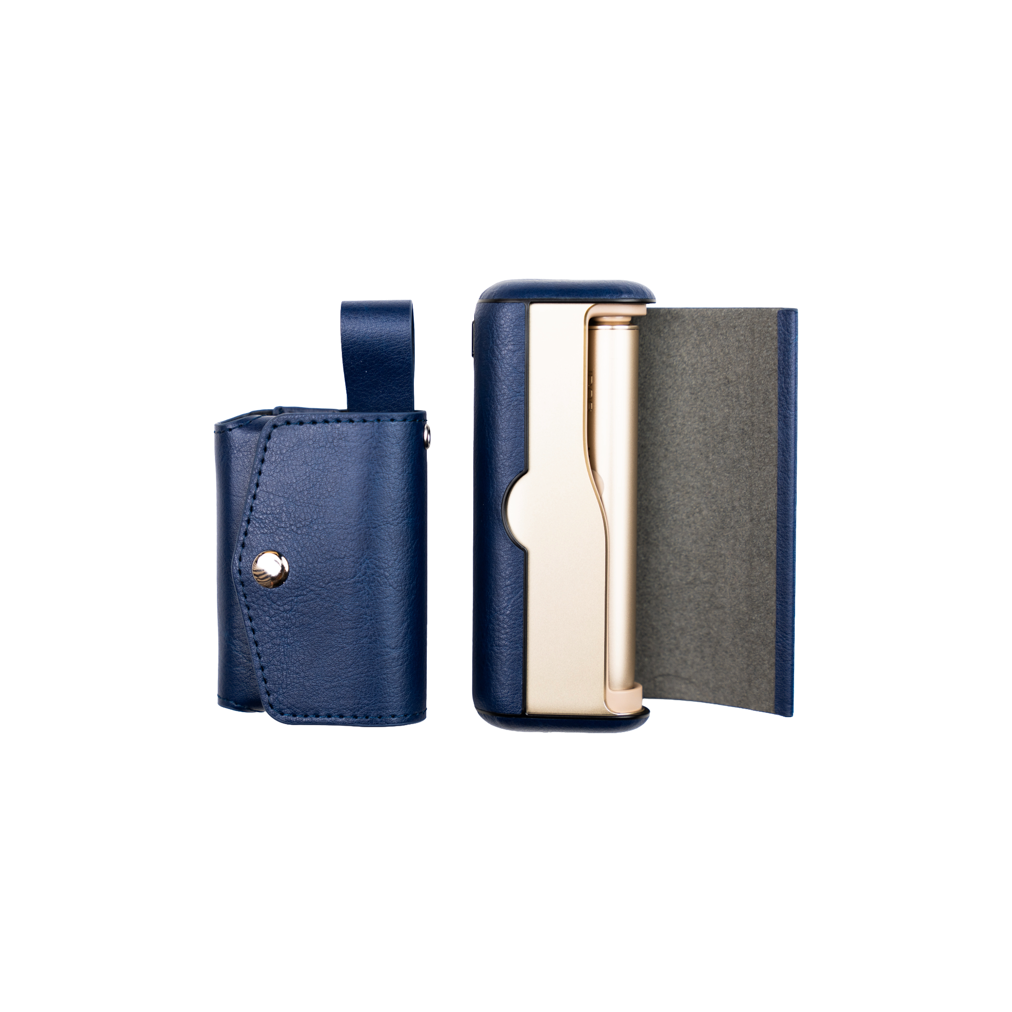 iluma prime holder leather blue
