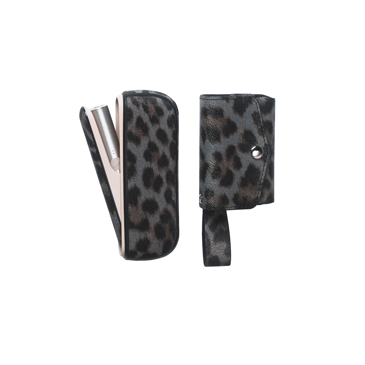 LEOPARD BLACK HOLDER