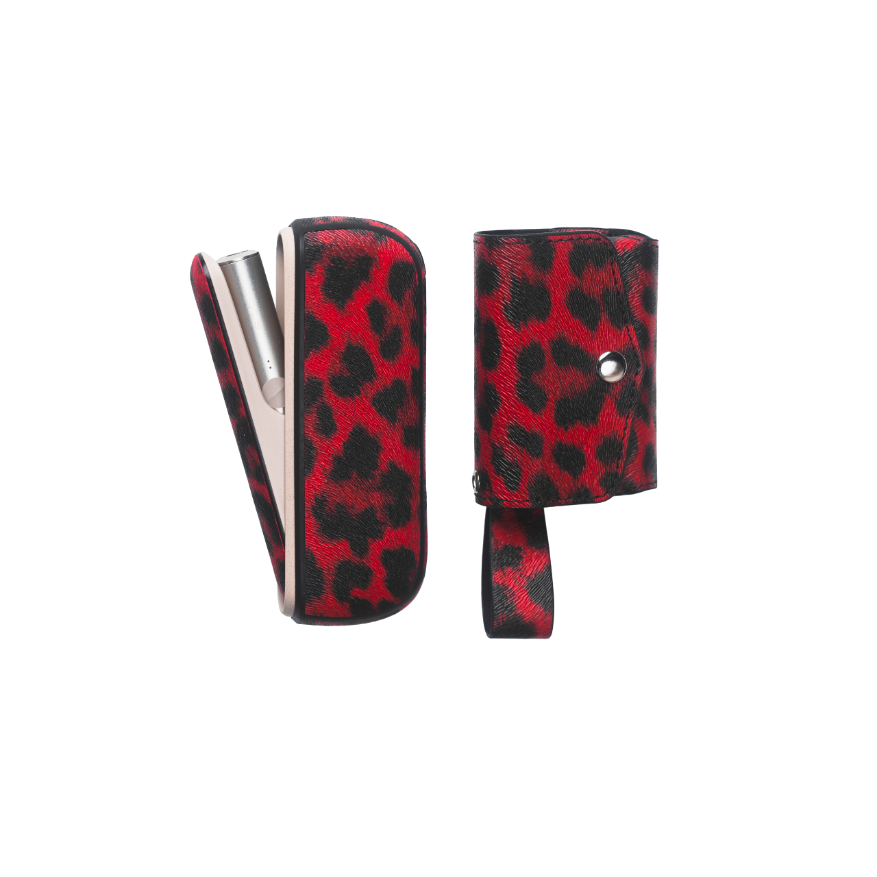 LEOPARD RED HOLDER