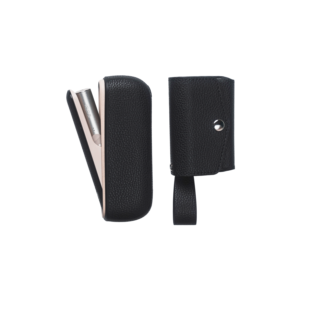 BLACK LEATHER HOLDER