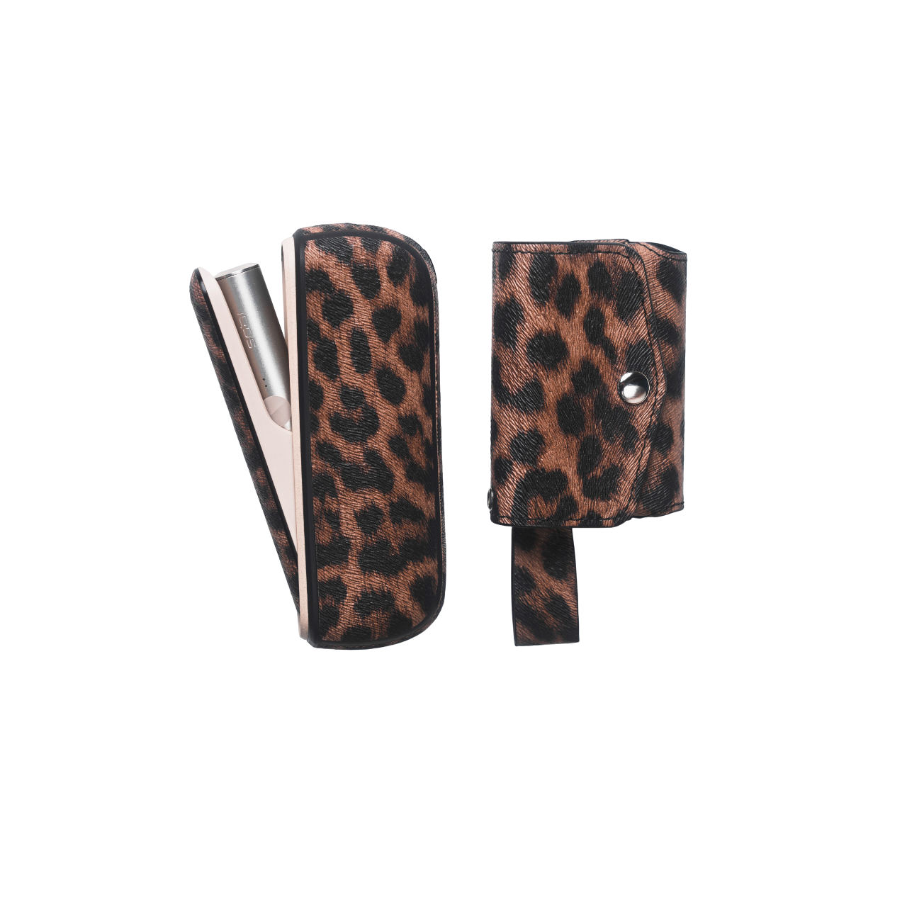 LEOPARD BROWN HOLDER