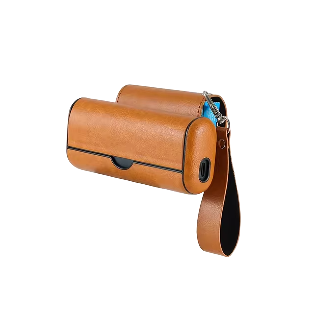 BROWN LEATHER PRIME HOLDER