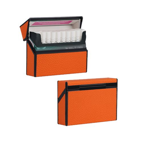 leather orange