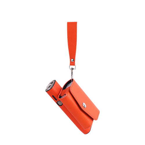 leather orange