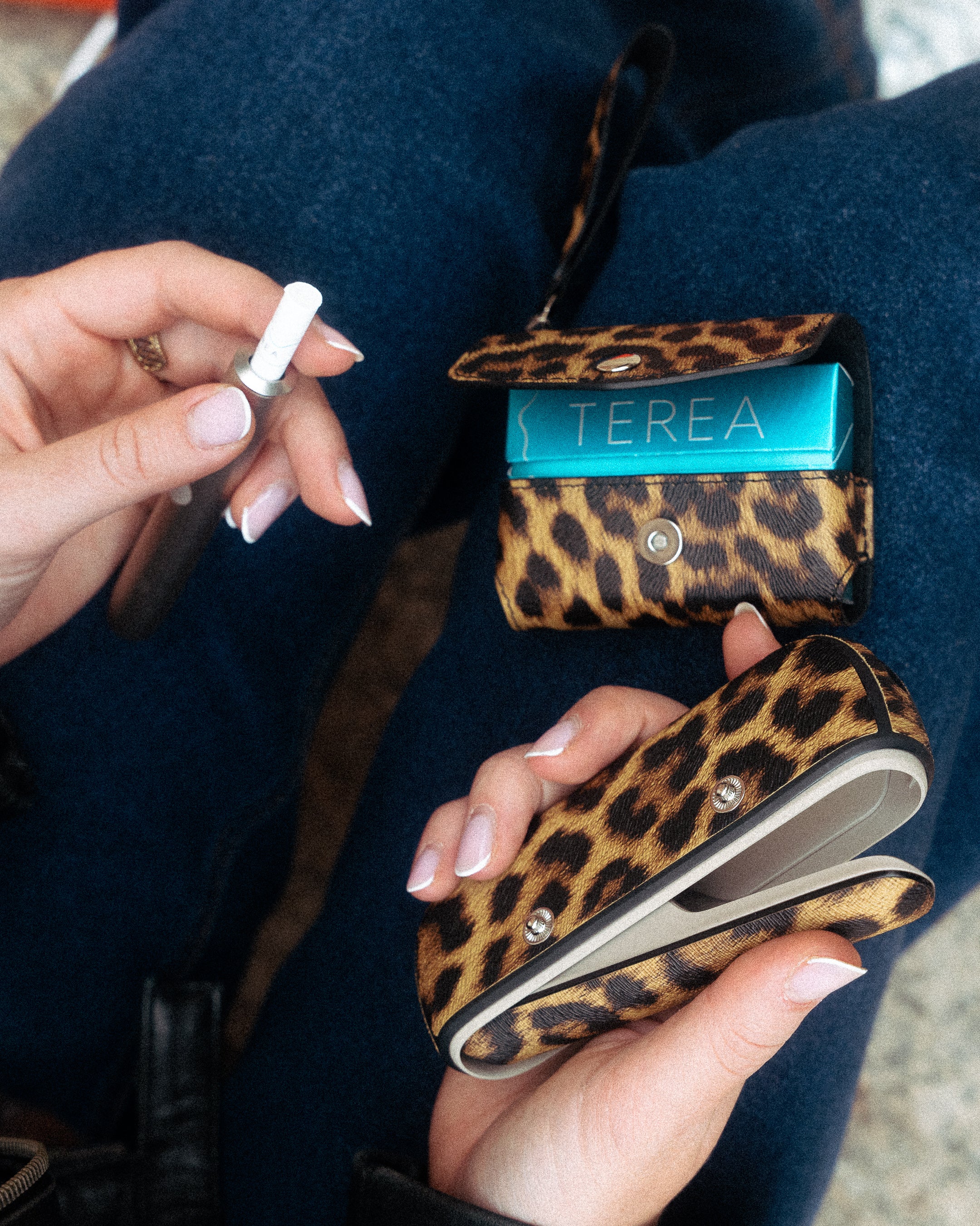 Iluma holder set leopard