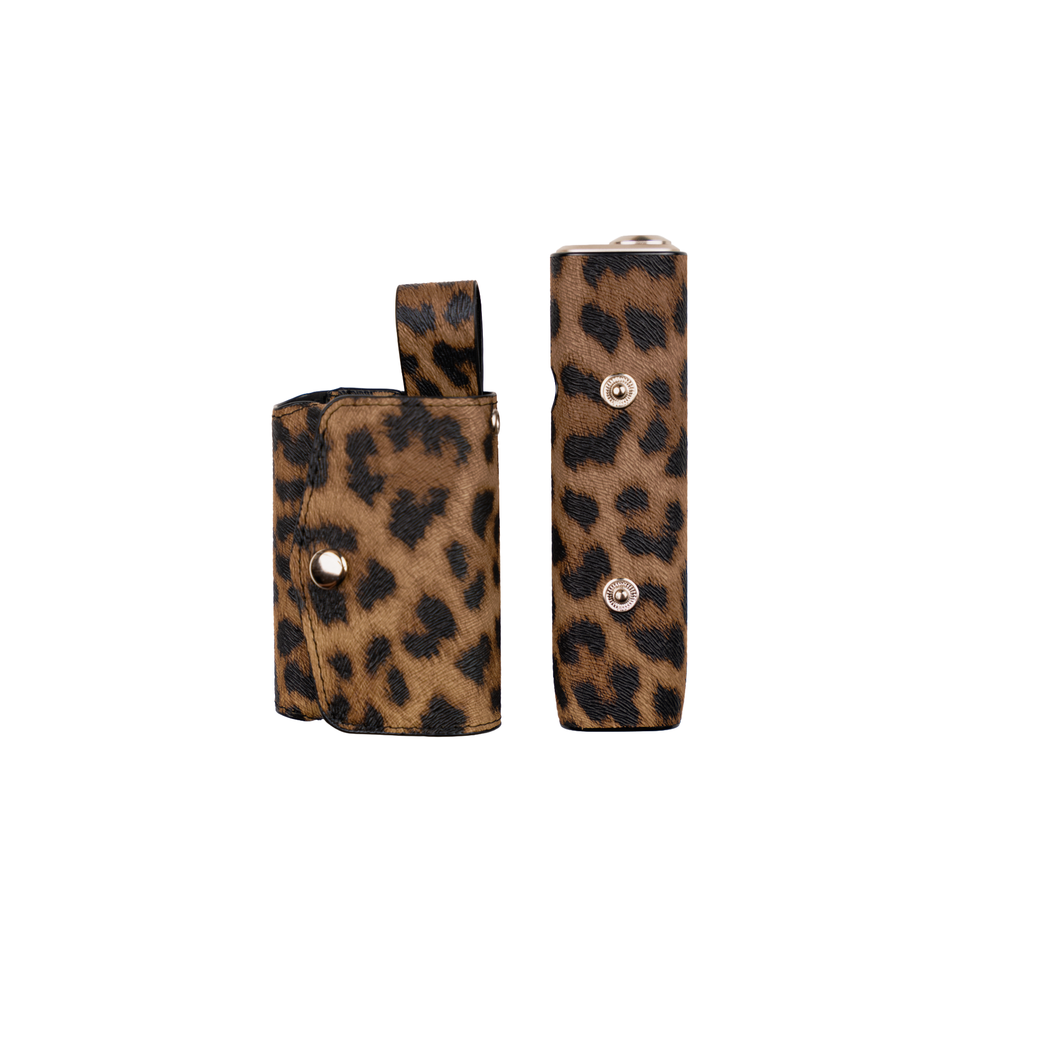 iluma one holder set leopard brown